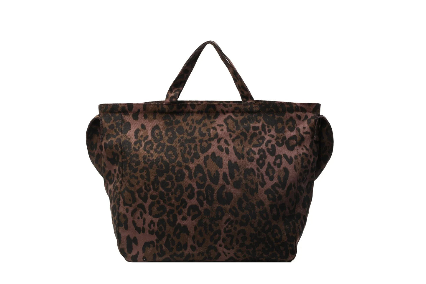 Versatile Casual Leopard Print Canvas Fashionable Crossbody Shoulder Bag
