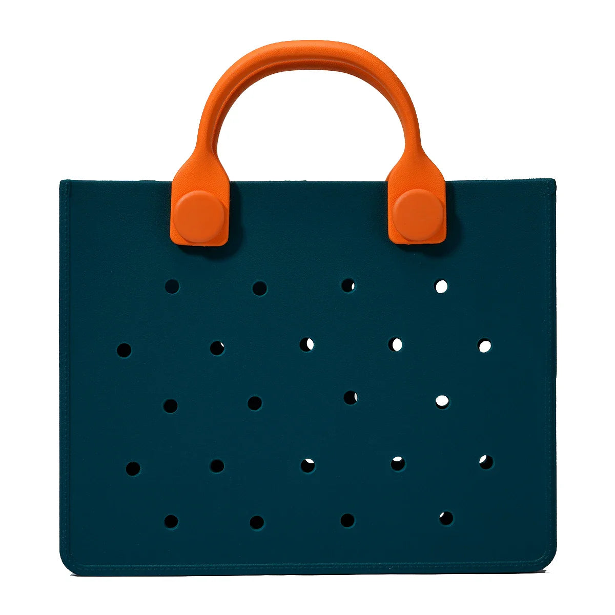 New! Charms Style Bogg Bag Hole Punched Lightweight Tote Bag - Variety of Colors - Mix and Match!