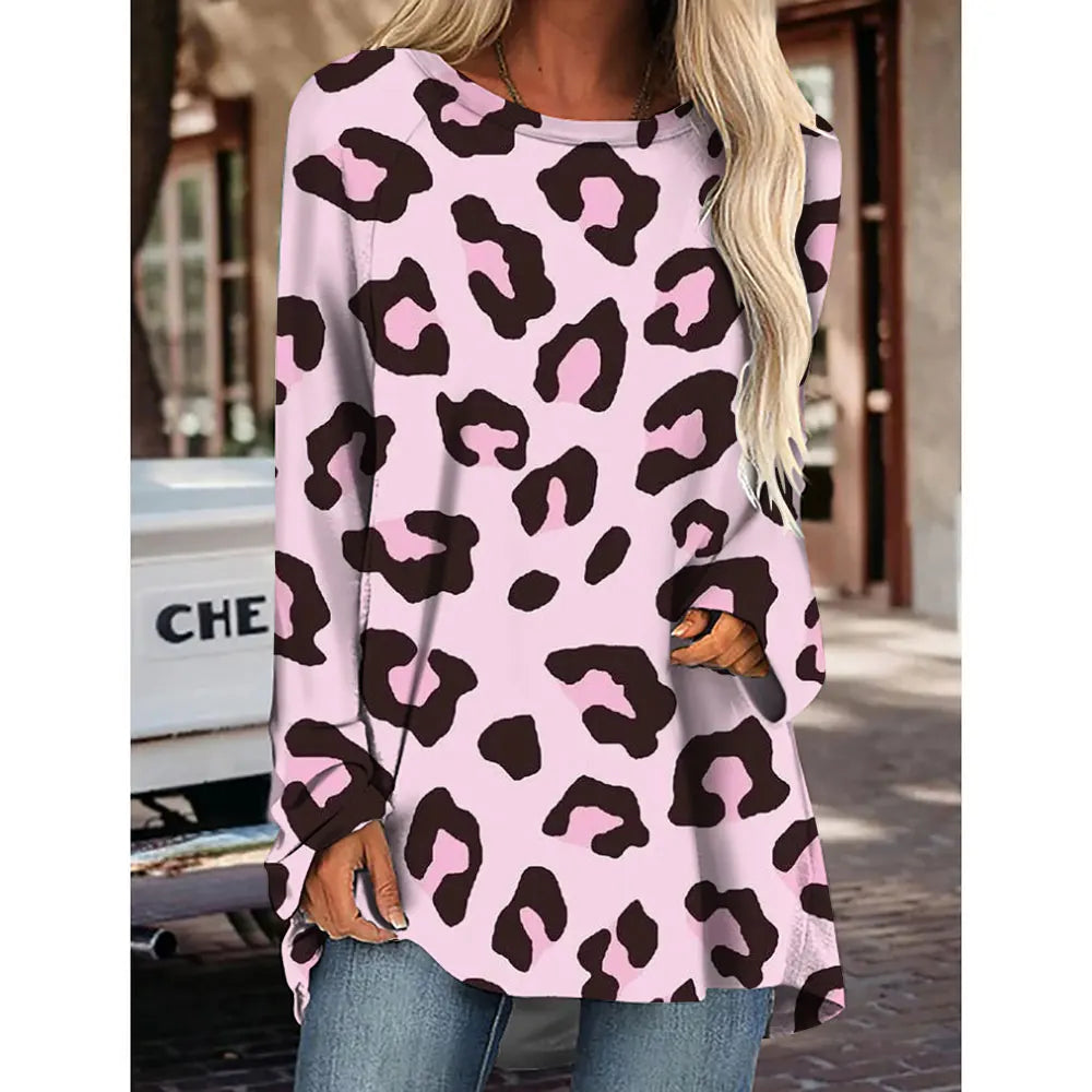 Sultry Chic Leopard Printed Top