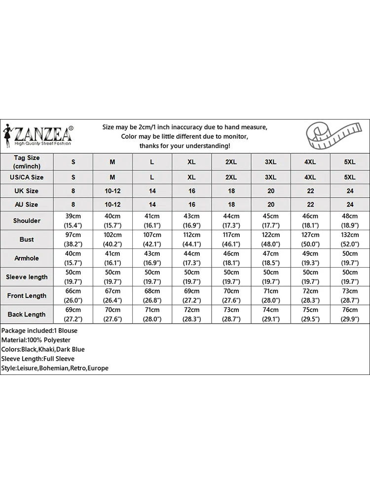 Vintage Plaid Checked  V-Neck Shirt with Long Sleeves