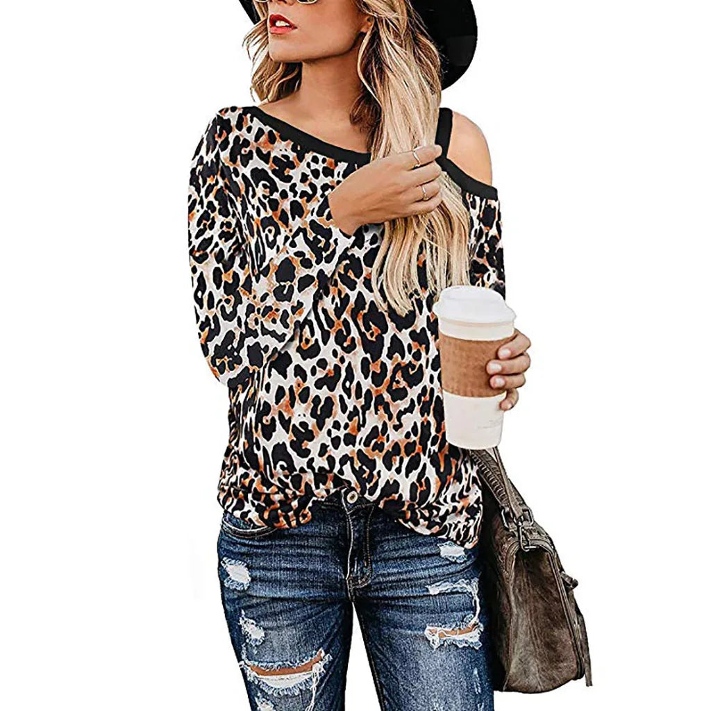 Outta Vogue Leopard Printed Top