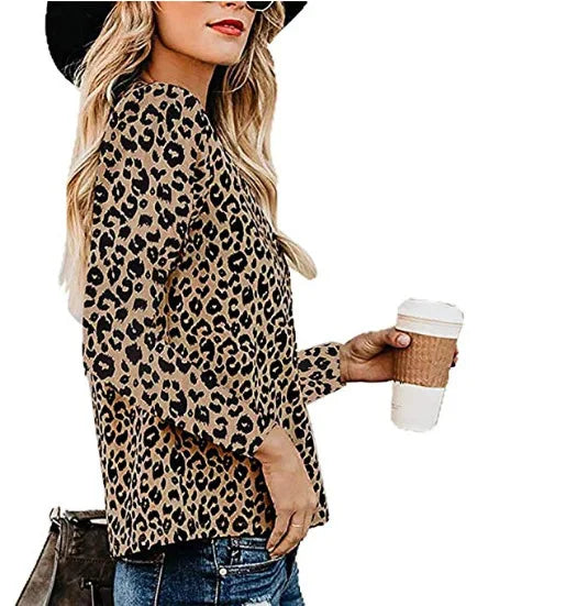 Outta Vogue Leopard Printed Top