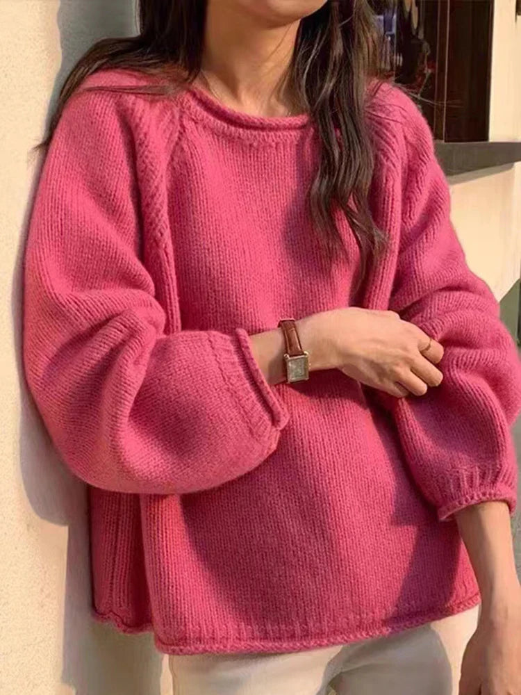 Chic Winter  Knitwear Sweater Warm Tops