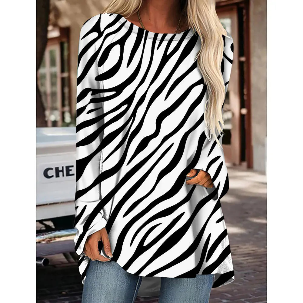 Sultry Chic Leopard Printed Top