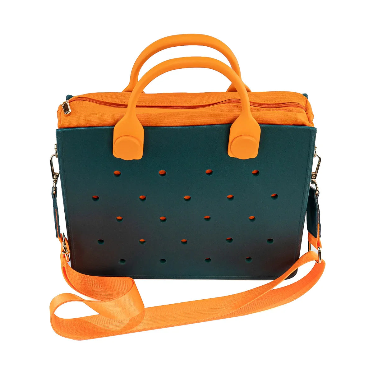New! Charms Style Bogg Bag Hole Punched Lightweight Tote Bag - Variety of Colors - Mix and Match!