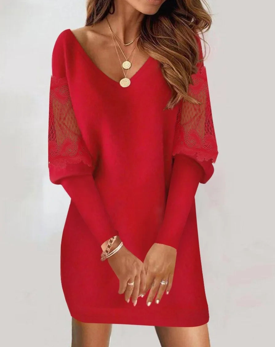 Gorgeous Appeal Bishop Sleeve Mini Dress