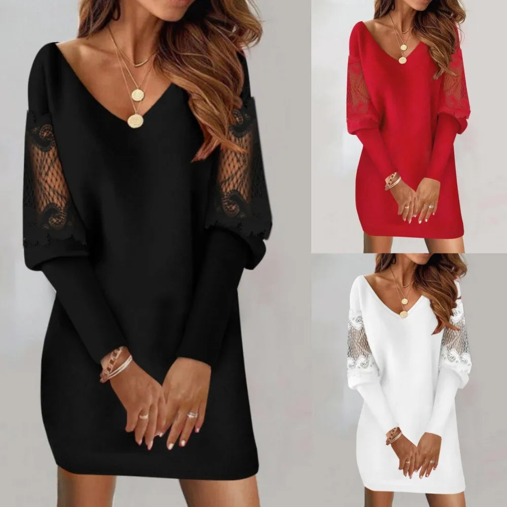 Gorgeous Appeal Bishop Sleeve Mini Dress