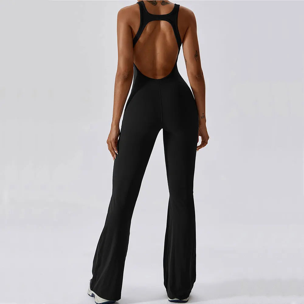 One Piece Jumpsuit Outfit Fitness Workout Bodysuit