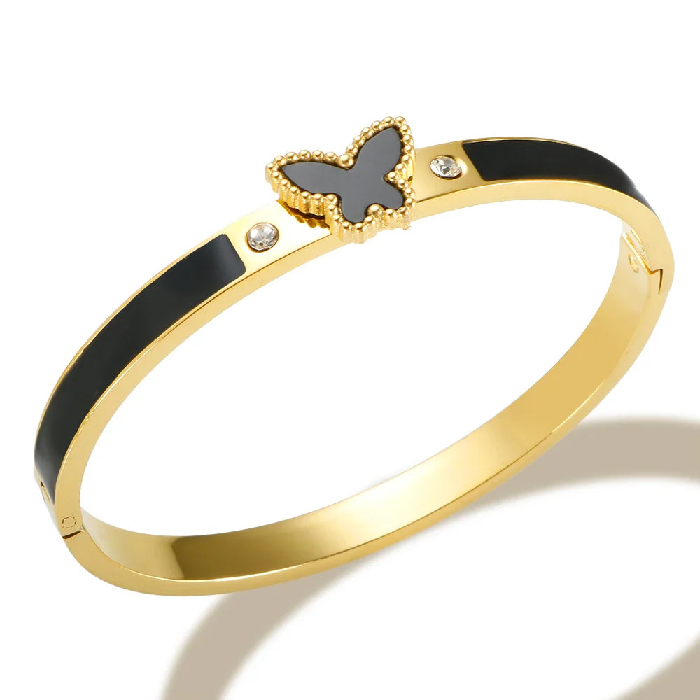 Exquisite Retro Butterfly Bracelet Bangles