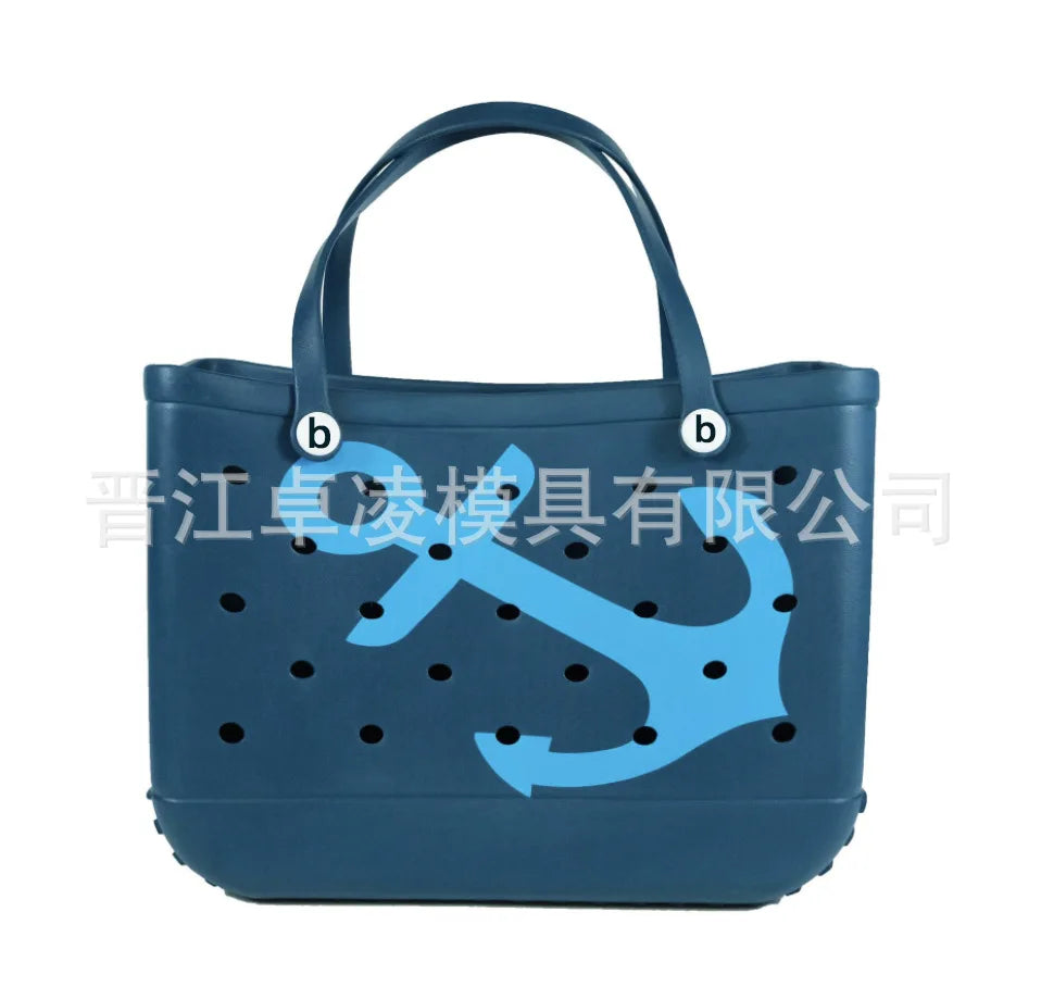 Large Summer Beach Bogg Bags EVA Waterproof