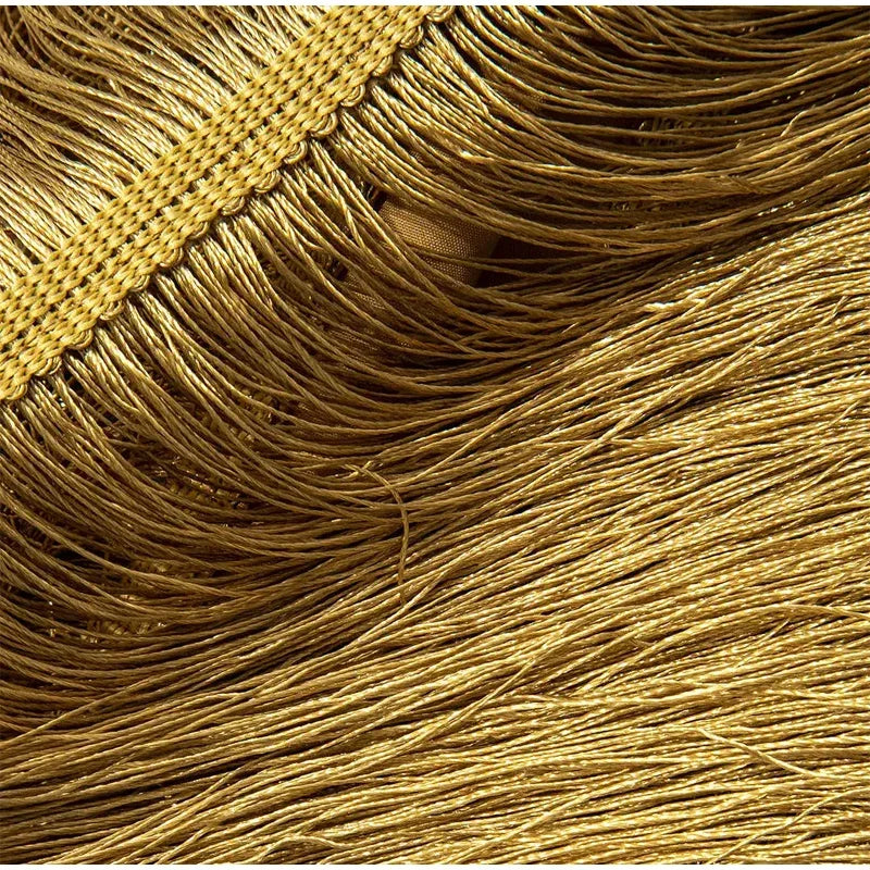 Shiny Tassels Halter Off Shoulder Sleeveless Slim  Mini Dress