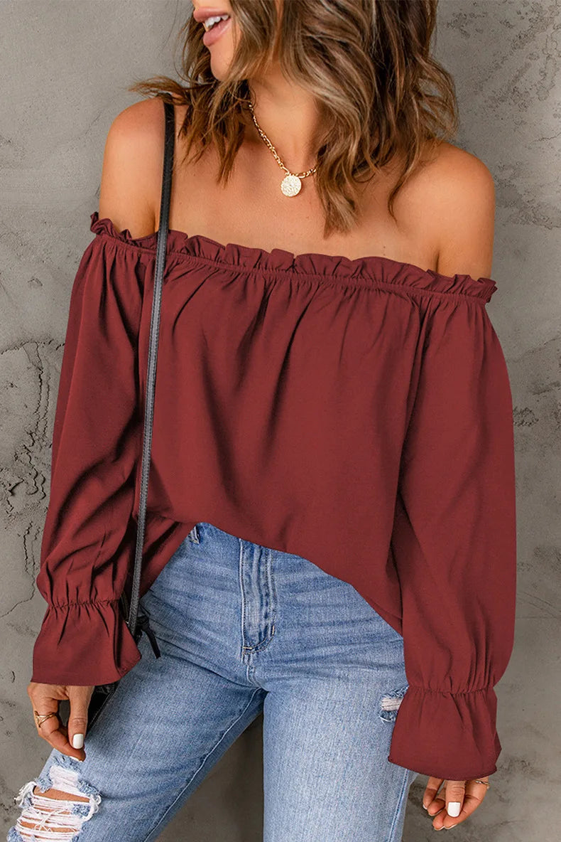 Trendy  Casual Looser Blouse Top