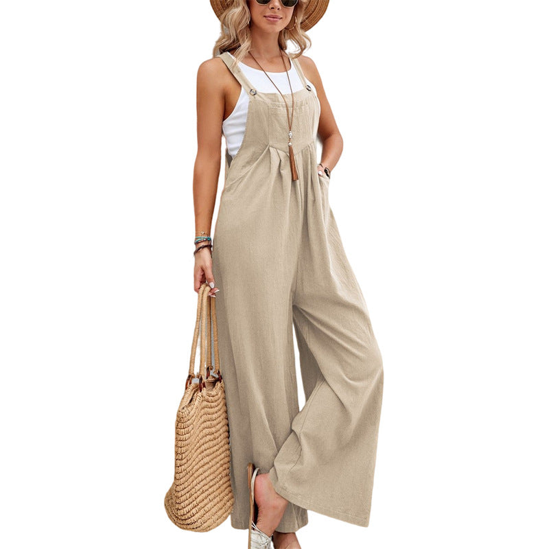 Wanderlust Loose Bib Pants JUMPSUITS & ROMPERS With Pockets