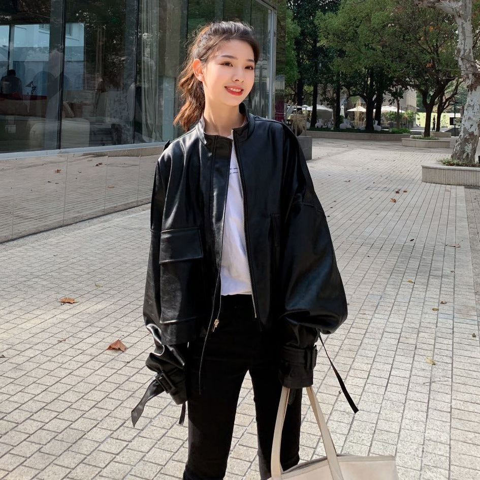 Retro Shenanigans Leather Jacket