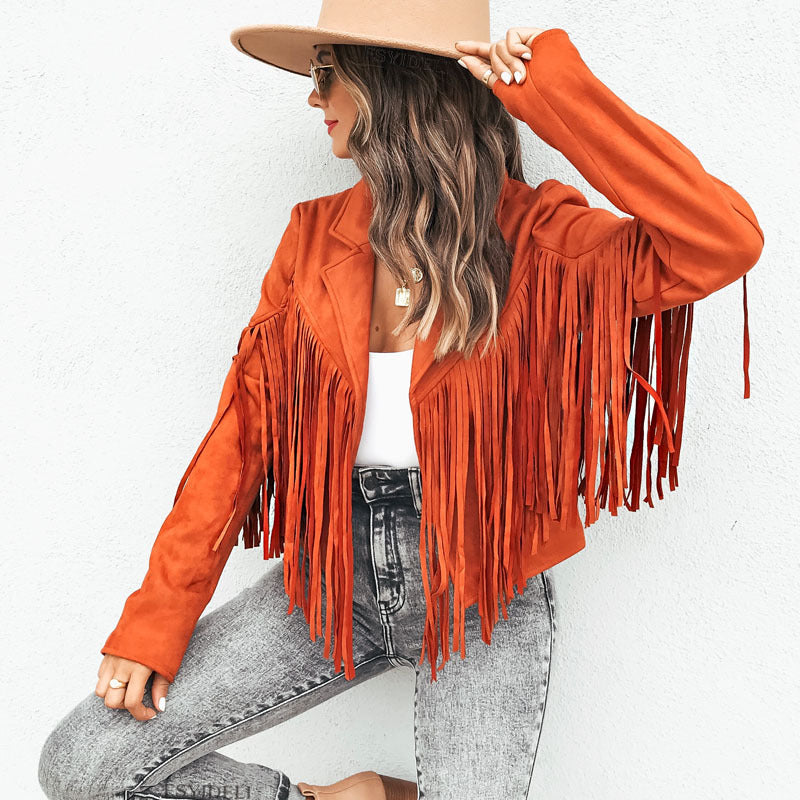 Elegance Defined Tassel Jacket