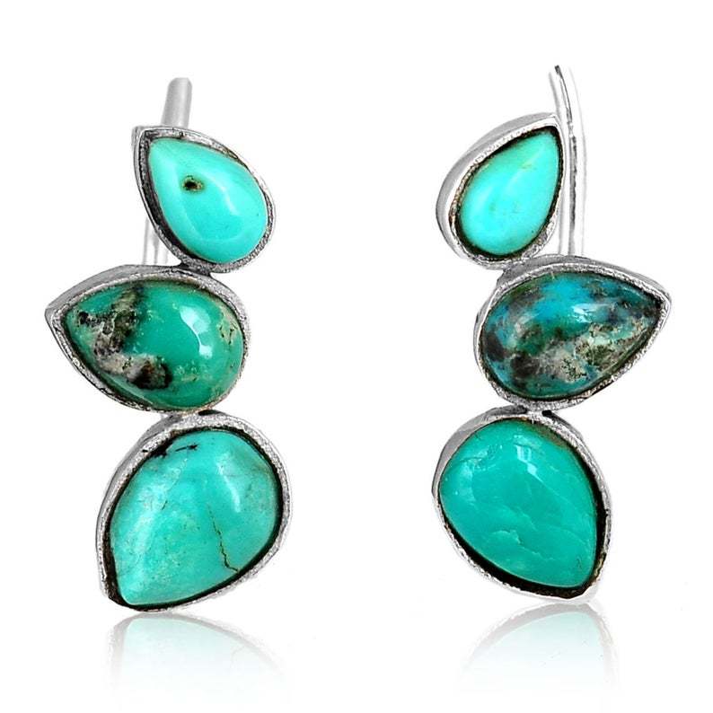 Bohemian Turquoise Earrings For Everyday Simplicity.