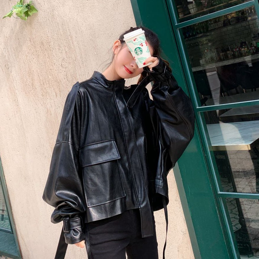 Retro Shenanigans Leather Jacket