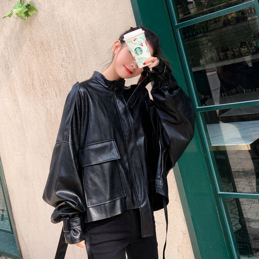 Retro Shenanigans Leather Jacket