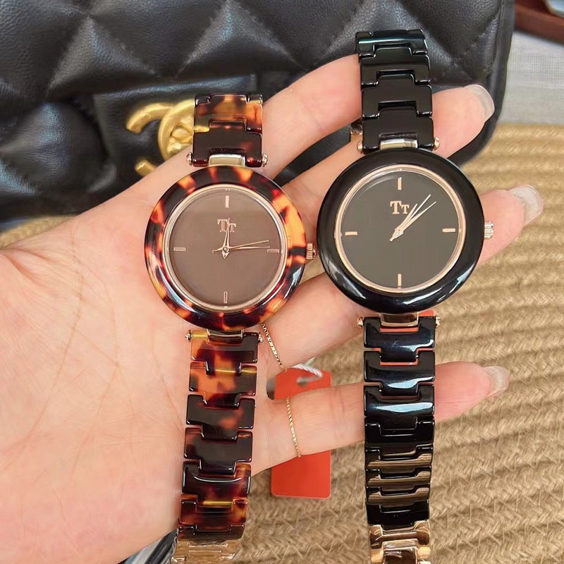 Amber Retro Ladies Watch