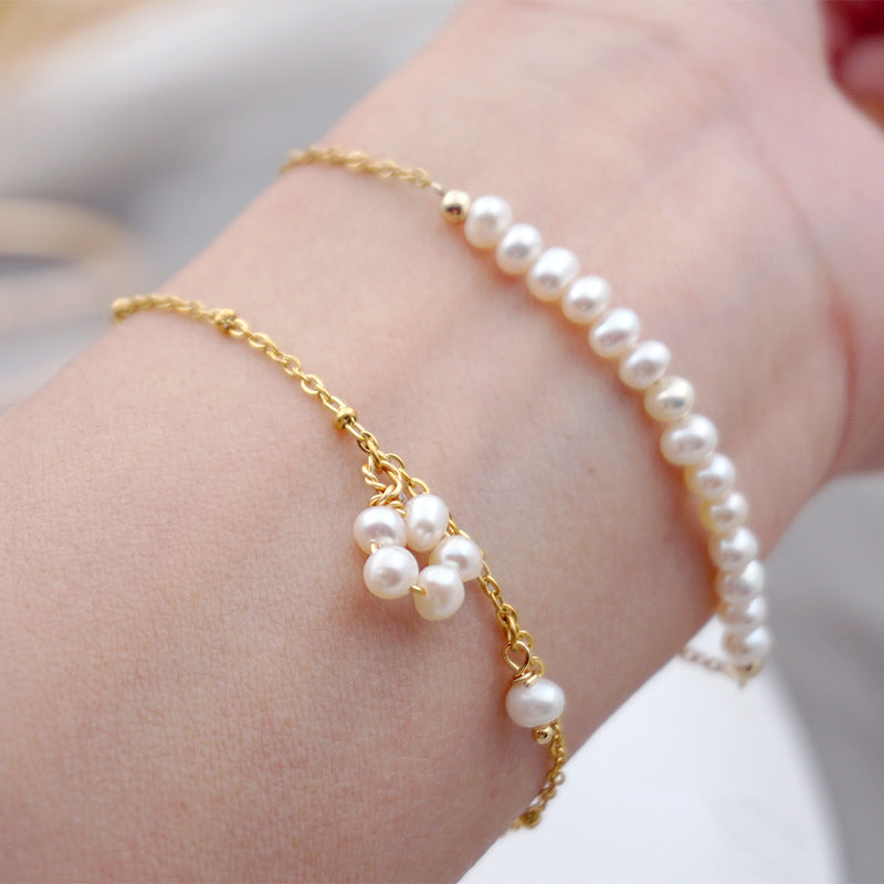 Freshwater Pearl Bracelet Women's Fashion