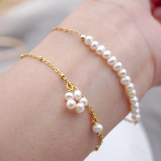 Freshwater Pearl Bracelet Women's Fashion