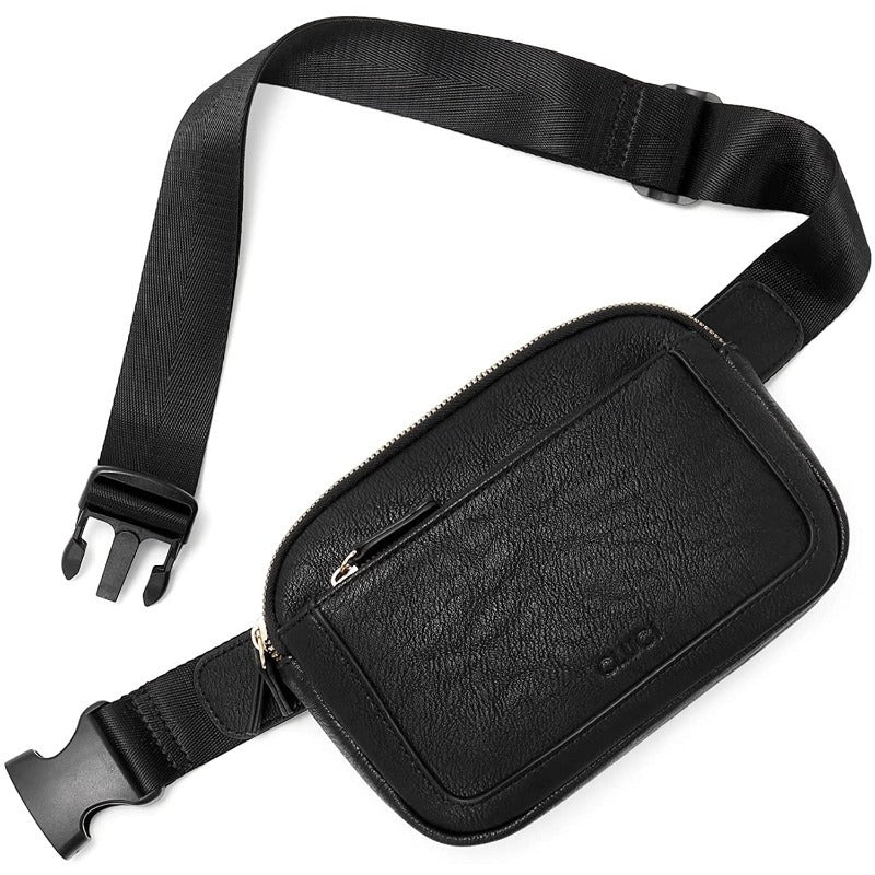 Fashion Leather Fanny Pack with Pockets