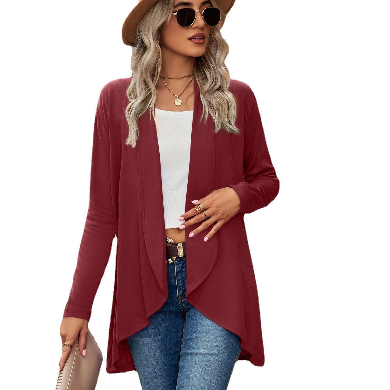 Elegant Loose  Knitted  Cardigan