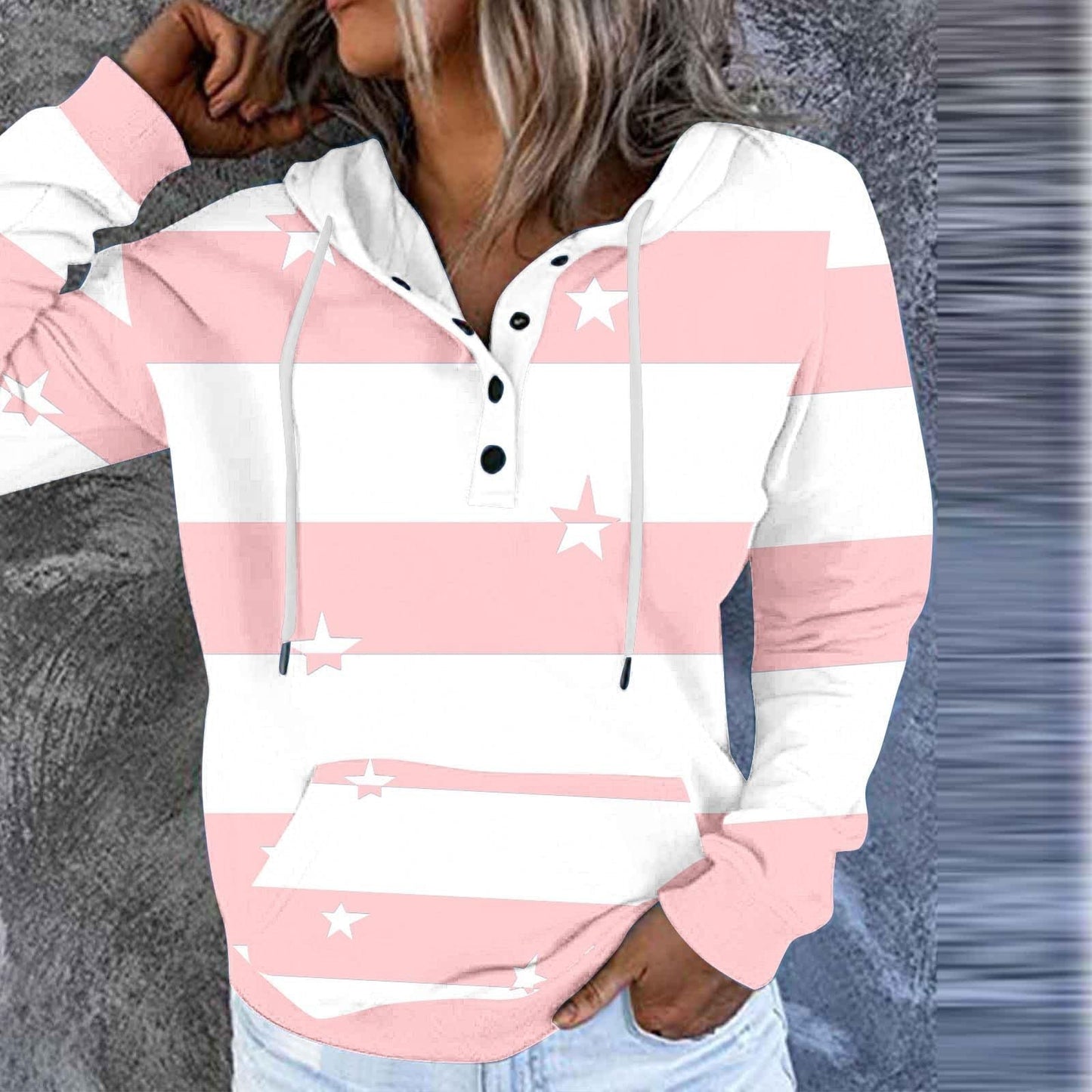 Autumn Button Long Sleeve Sweaters