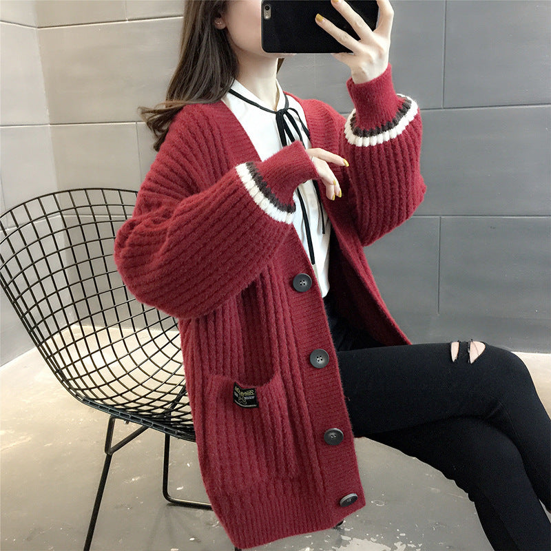 Utter Bliss Wool Oversized Knit Cardigan