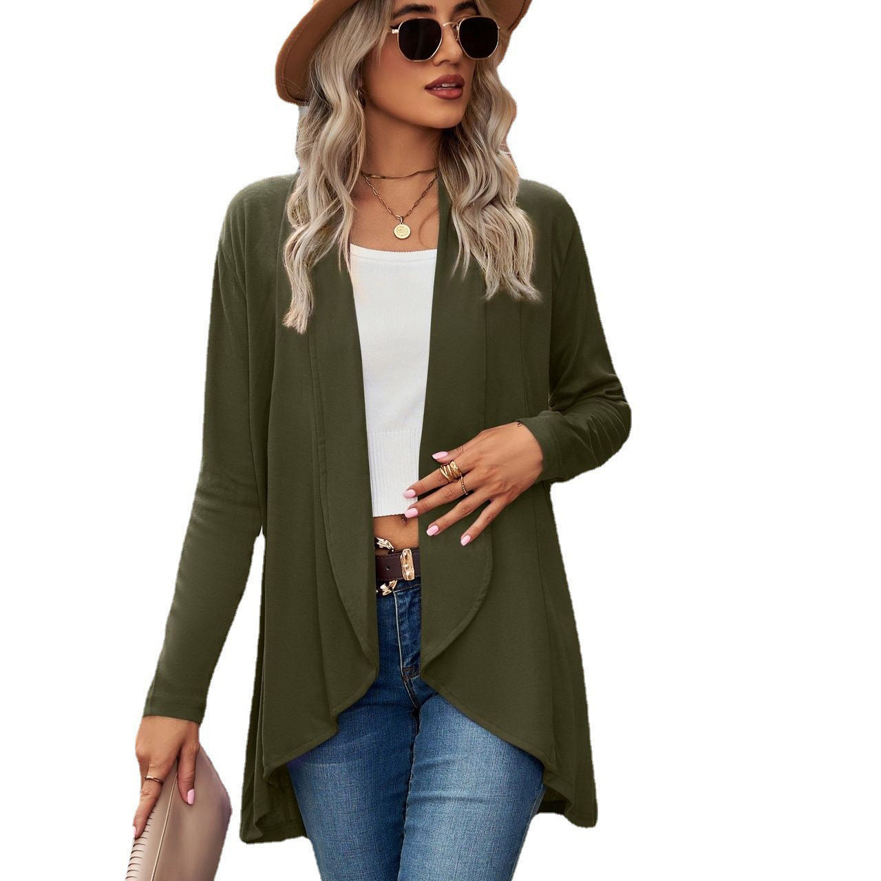 Elegant Loose  Knitted  Cardigan