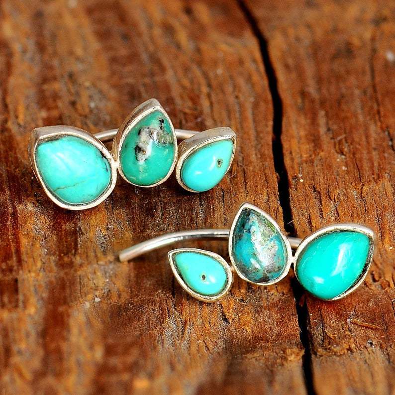 Bohemian Turquoise Earrings For Everyday Simplicity.