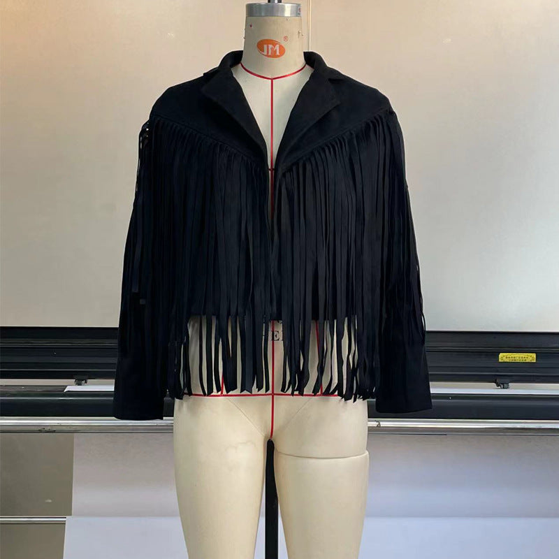 Elegance Defined Tassel Jacket