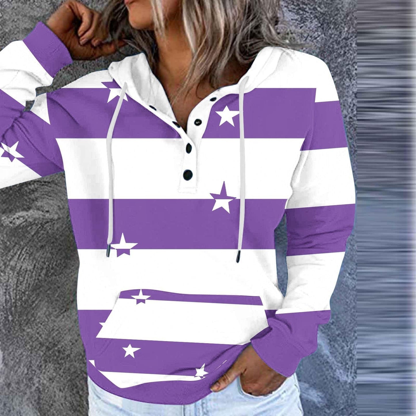 Autumn Button Long Sleeve Sweaters