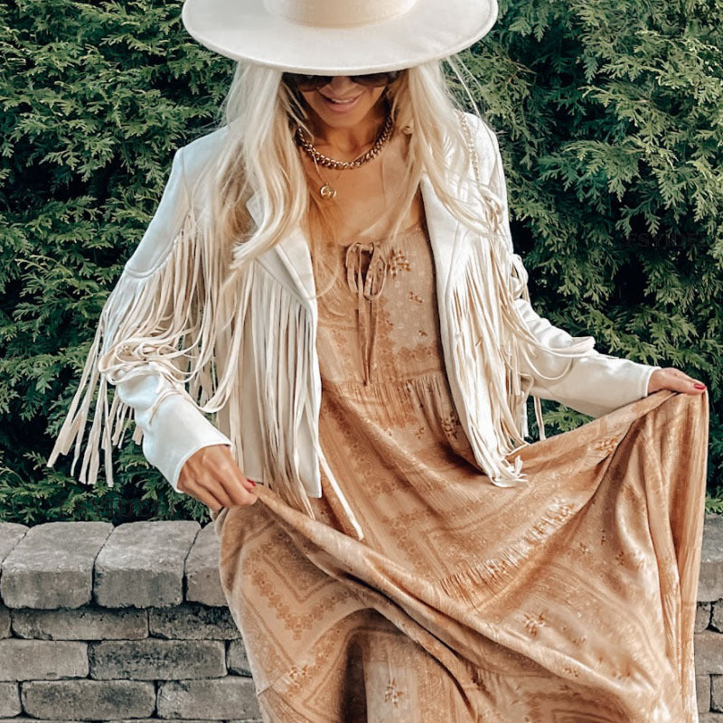 Elegance Defined Tassel Jacket