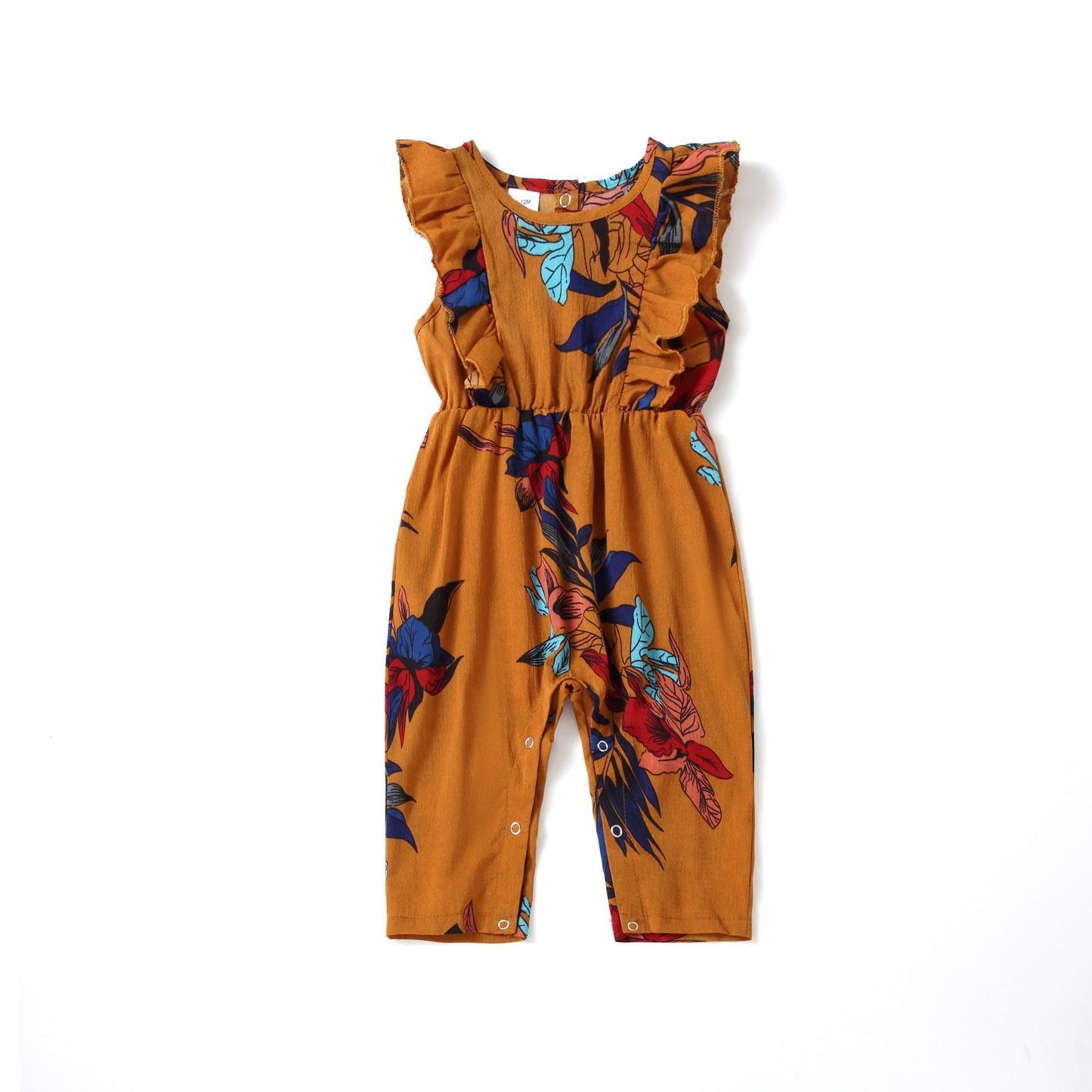Mother Daughter Matching Printed Jumpsuit