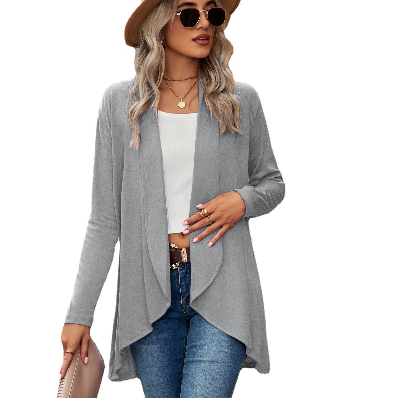 Elegant Loose  Knitted  Cardigan